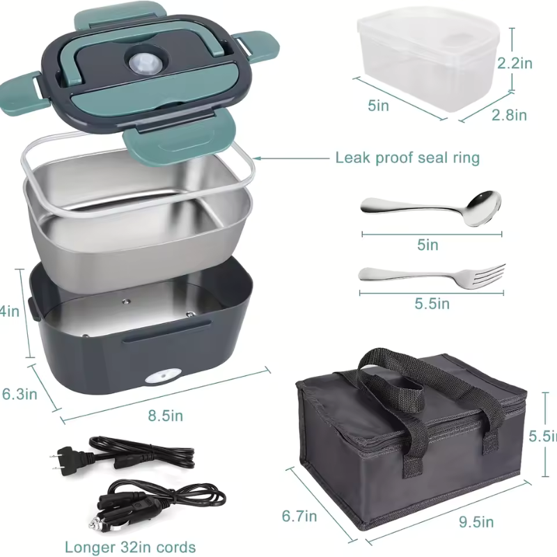 Electric Dual Function Heating Lunchbox