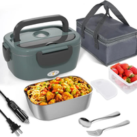 Electric Dual Function Heating Lunchbox