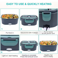 Electric Dual Function Heating Lunchbox