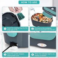 Electric Dual Function Heating Lunchbox